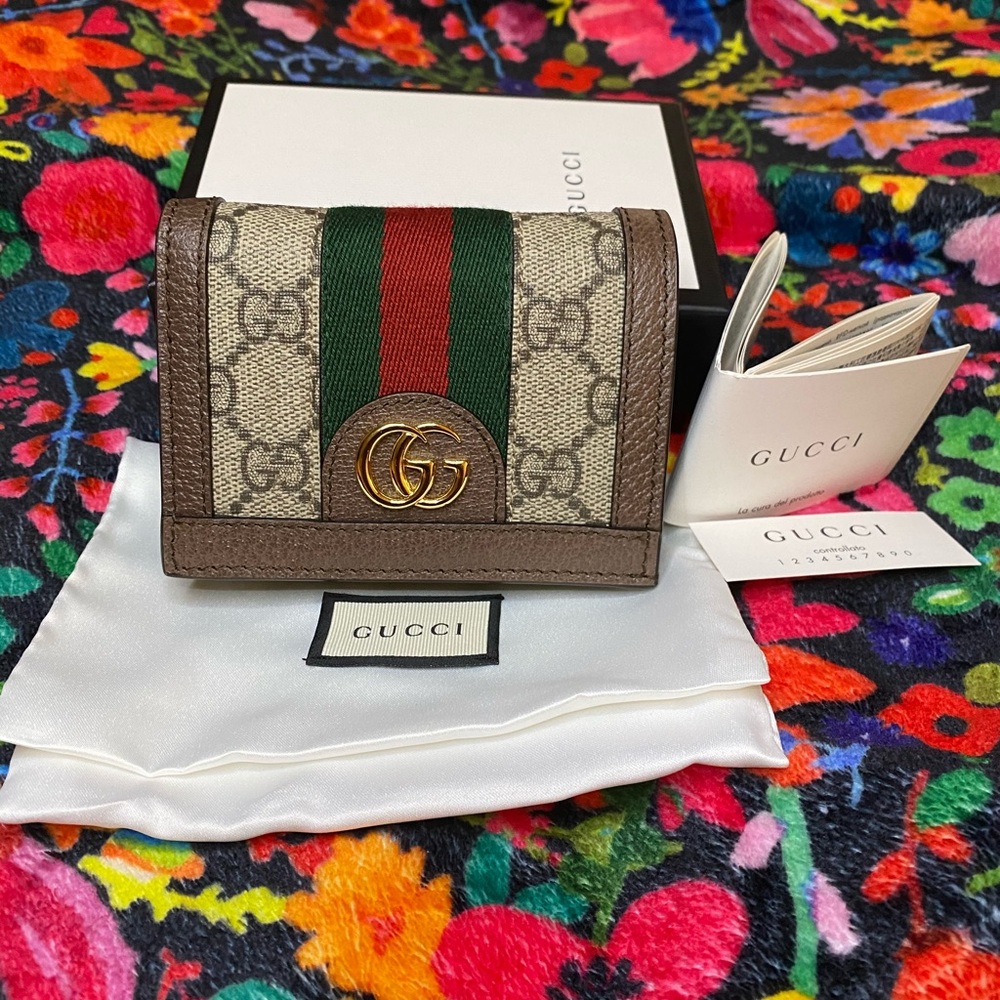 [[[AUTHENTIC]]]  GUCCI OPHIDIA WALLET